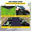 VEVOR 3FTx50FT Premium Weed Barrier Fabric Heavy Duty 5OZ, Woven Weed Control Fabric, High Permeability Good for Flower Bed