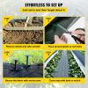 VEVOR 3FTx50FT Premium Weed Barrier Fabric Heavy Duty 5OZ, Woven Weed Control Fabric, High Permeability Good for Flower Bed