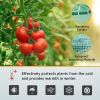 10x7x7 Ft. Large Walk in Greenhouse, Greenhouse Tunnel, Garden Plant Hot House with Green PE Cover