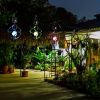 Wind Spinner Solar Light, LED Wind Chimes, Outdoor Decor Changing Color Ball Wind Chimes Solar Hanging Lantern For Home Garden Outdoor Decoration