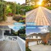 13" Pressure Washer Surface Cleaner with 4 Wheels, Stainless Steel Power Washer Accessory for Driveways Sidewalks Patios Cleaning