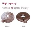 2Pack 15 Gallons Tree Automatic Watering Ring Bag with Heavy Duty Locking Zipper; UV Resistant PVC Material for Irrigating Plants